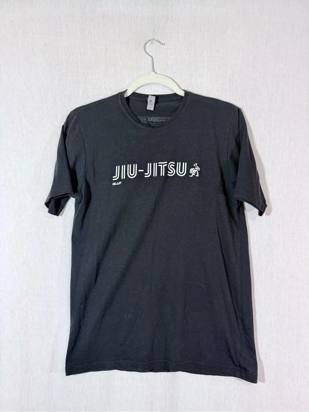 Bundle Jiu-Jitsu Graphic Tee size S/M- Black & Light Beige